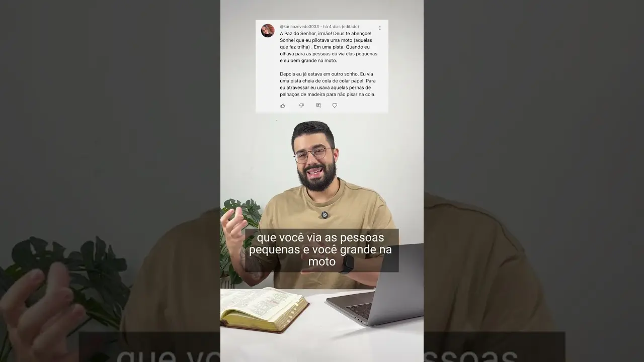 sonhar pilotando uma moto