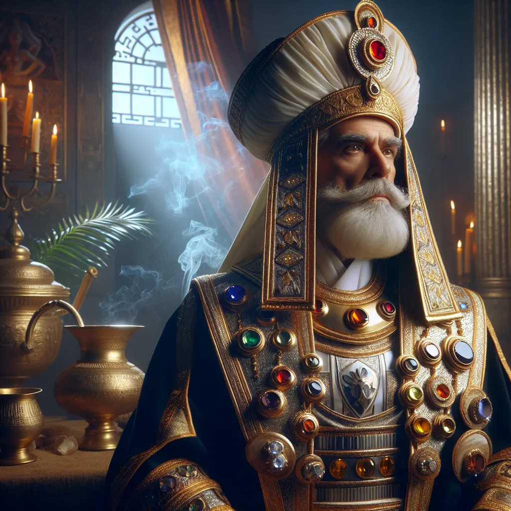 O primeiro sumo sacerdote de Israel e irm├úo de Mois├®s