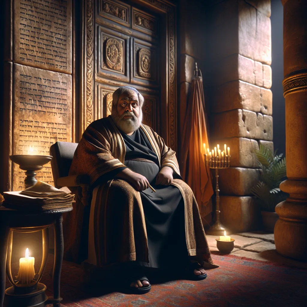 O sumo sacerdote que criou Samuel mas falhou com seus pr├│prios filhos