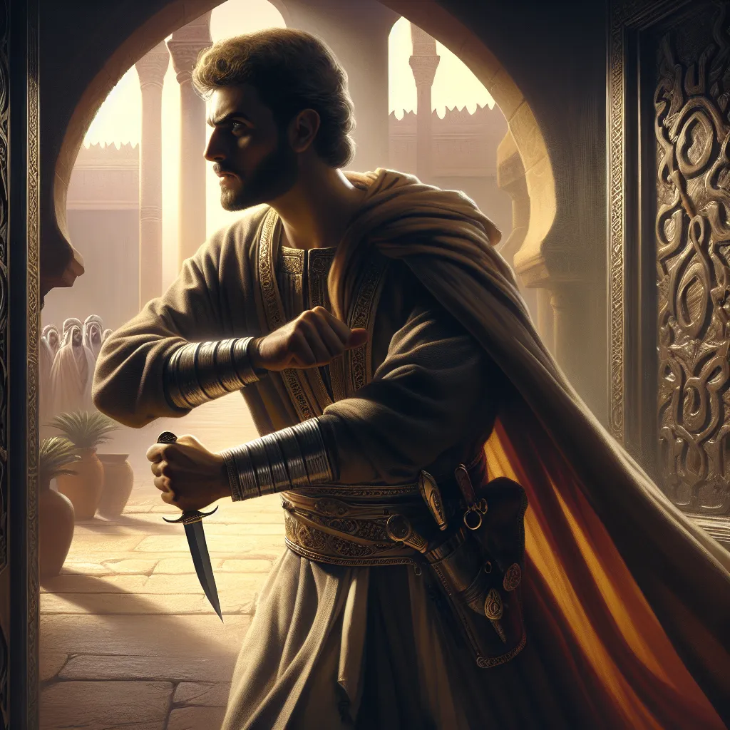 O juiz canhoto que libertou Israel do rei Eglom de Moabe