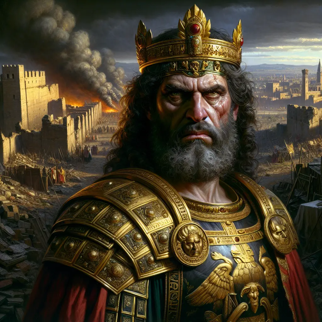 Filho de Gide├úo que assassinou seus irm├úos para reinar