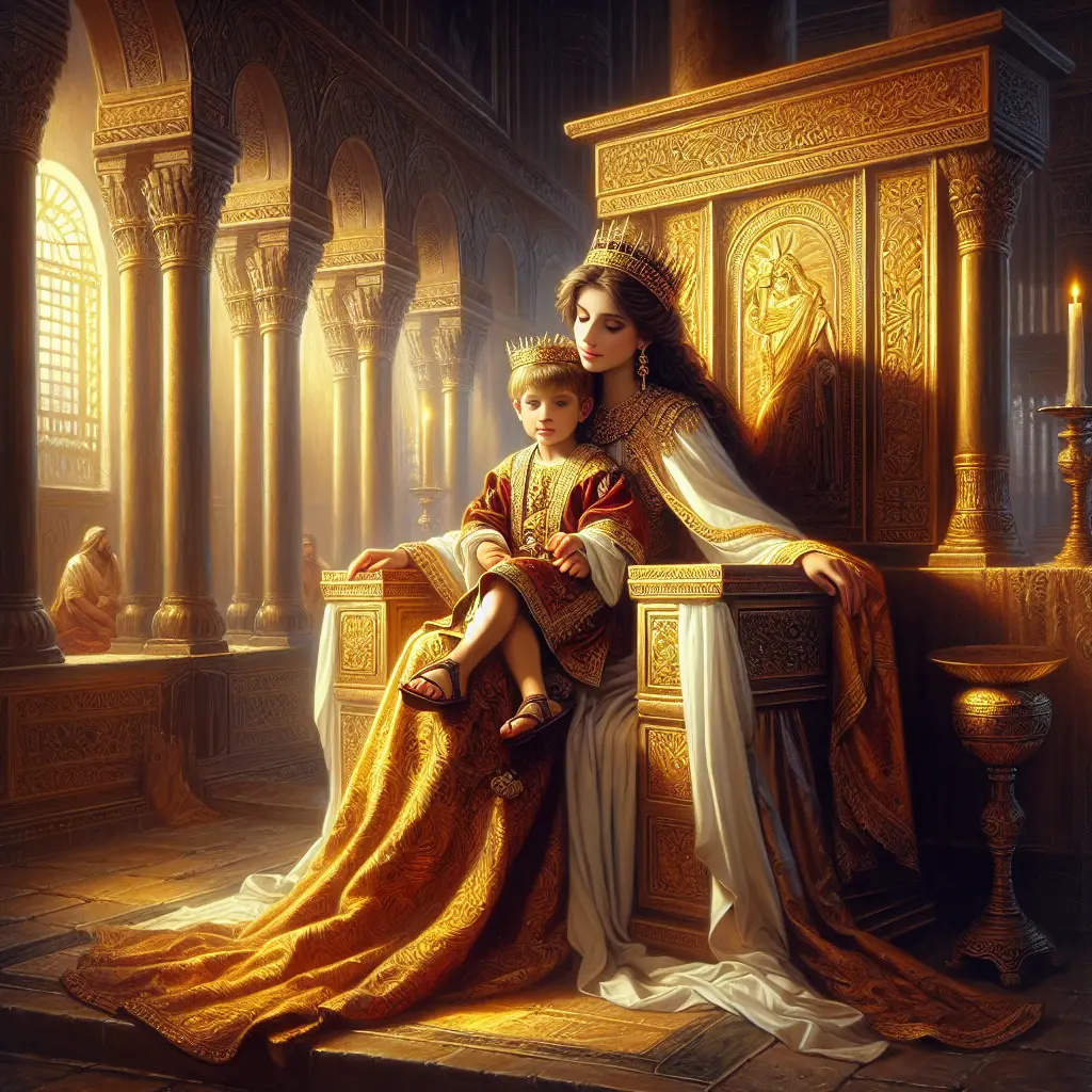 Esposa de Urias e depois de Davi, m├úe do rei Salom├úo