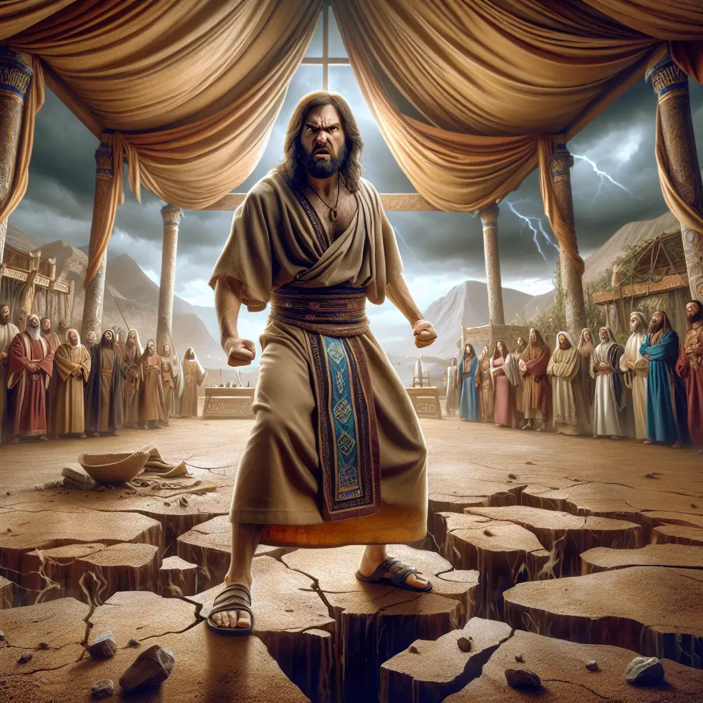 Levita que liderou uma rebeli├úo contra Mois├®s