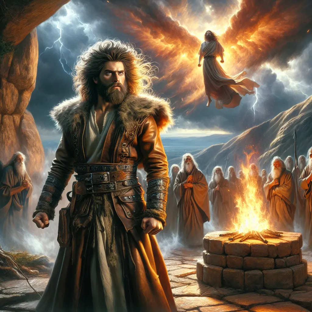 O profeta de fogo que confrontou os profetas de Baal e foi arrebatado ao c├®u