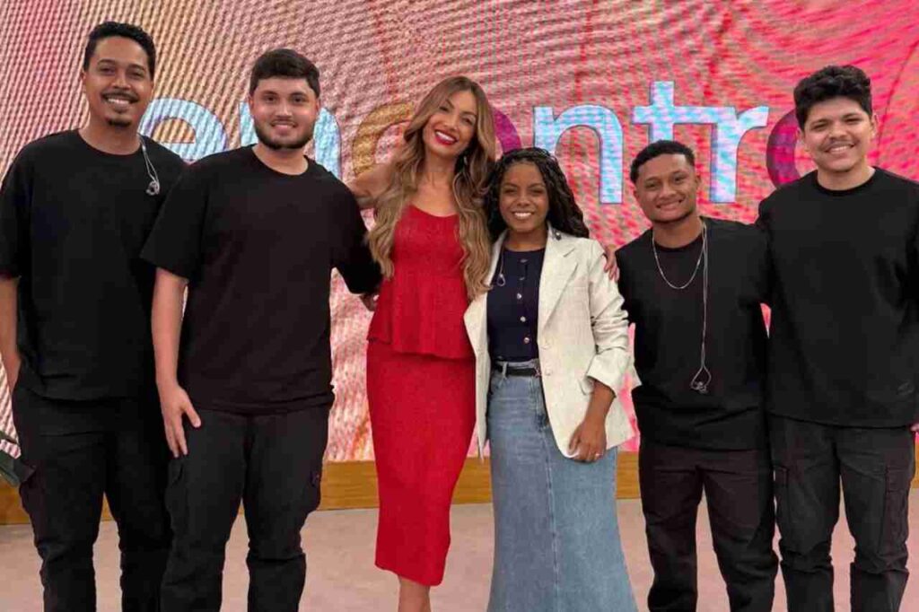 Kemilly Santos Brilha no Encontro com Patrícia Poeta