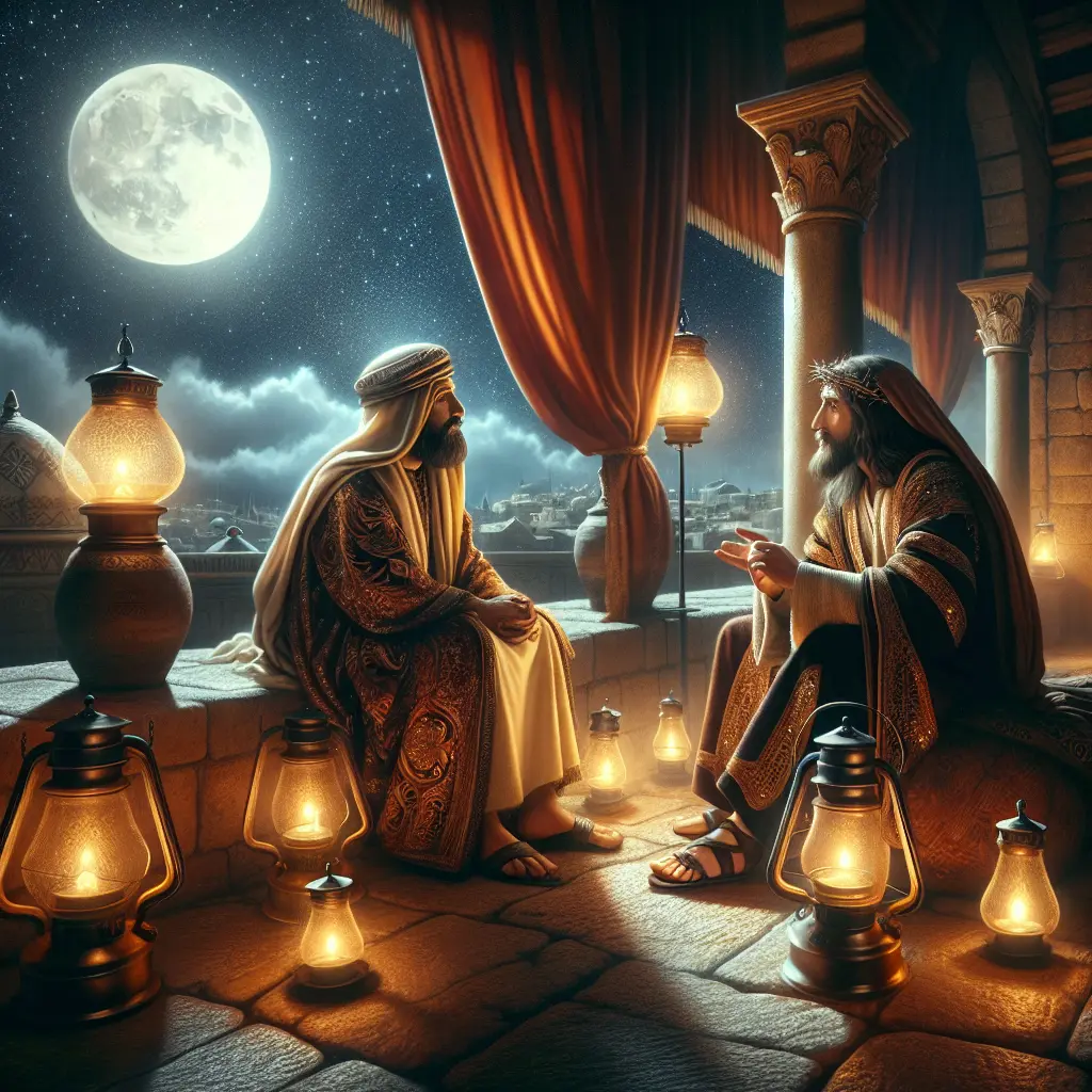 O fariseu que visitou Jesus ├á noite e aprendeu sobre o novo nascimento