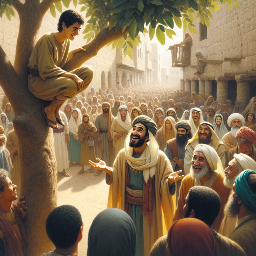 O chefe dos cobradores de impostos que subiu numa ├írvore para ver Jesus e teve sua vida transformada