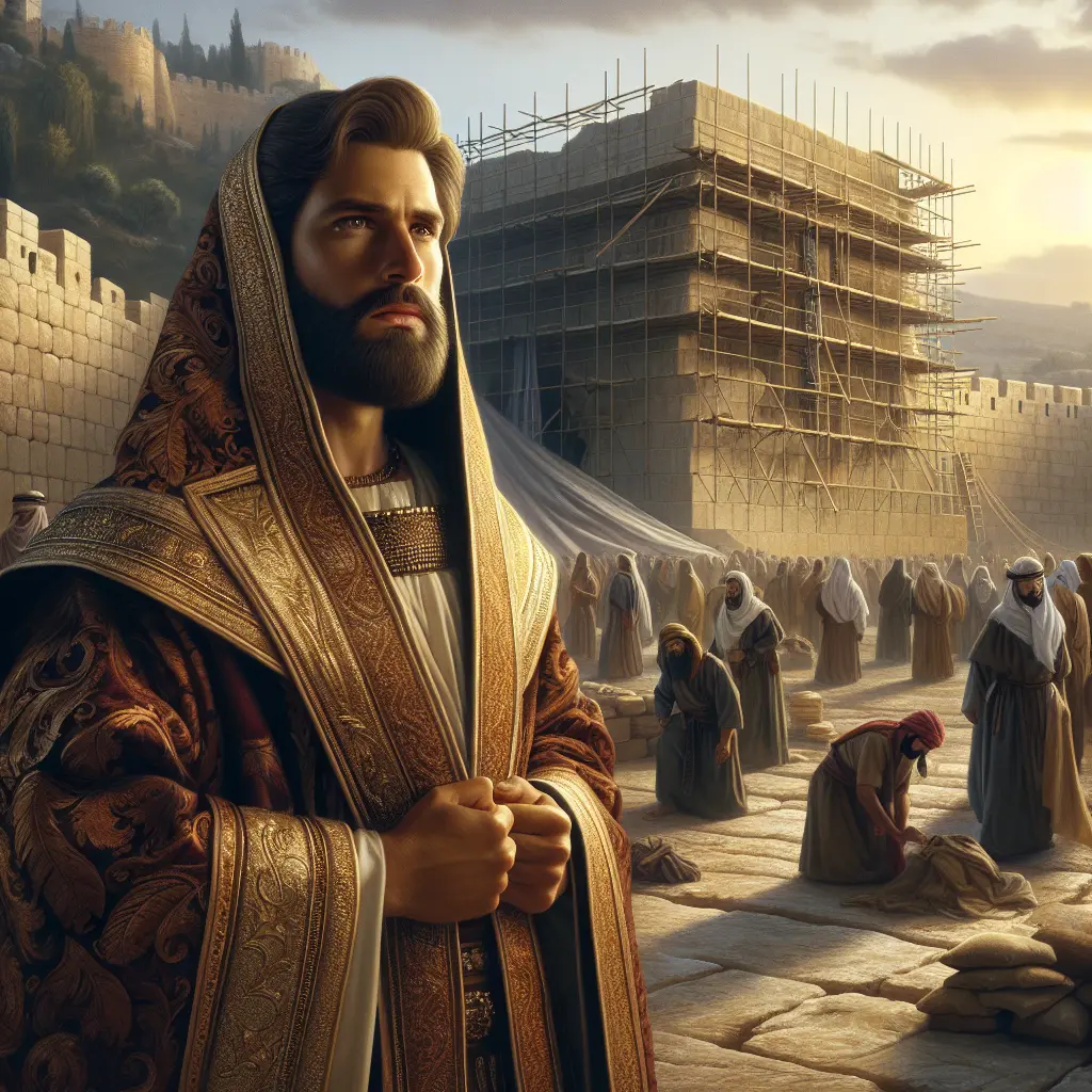 L├¡der que reconstruiu o Templo de Jerusal├®m