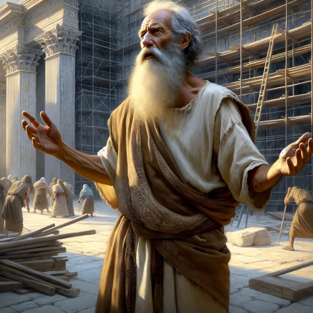 Profeta que motivou a reconstru├º├úo do Templo