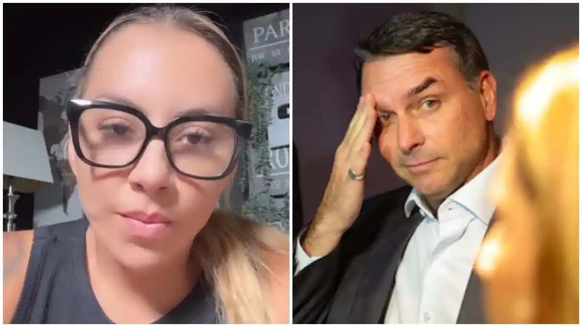 Renata Vieira defende Flávio Bolsonaro contra acusações