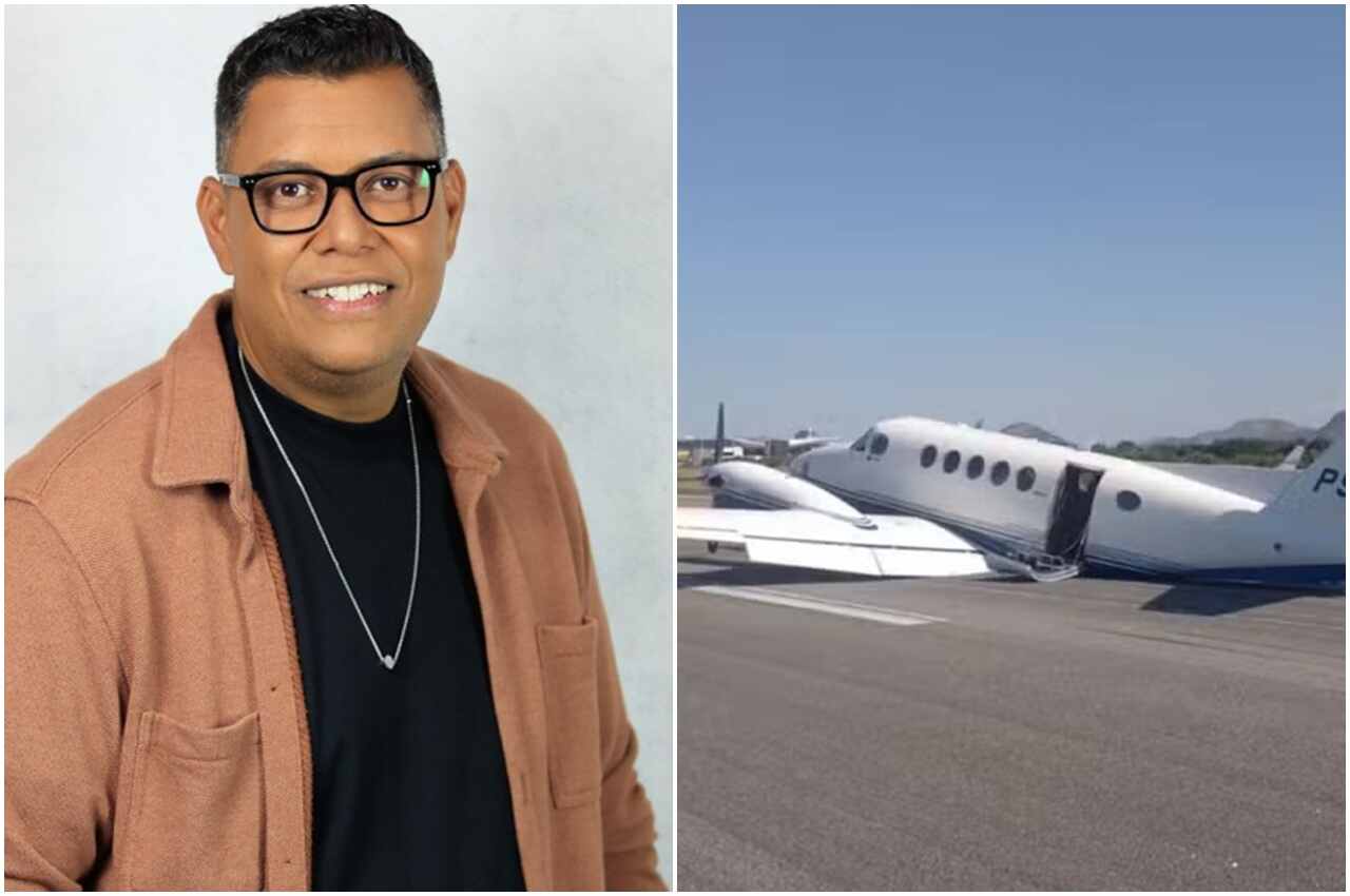 Anderson Freire celebra livramento após pouso de emergência