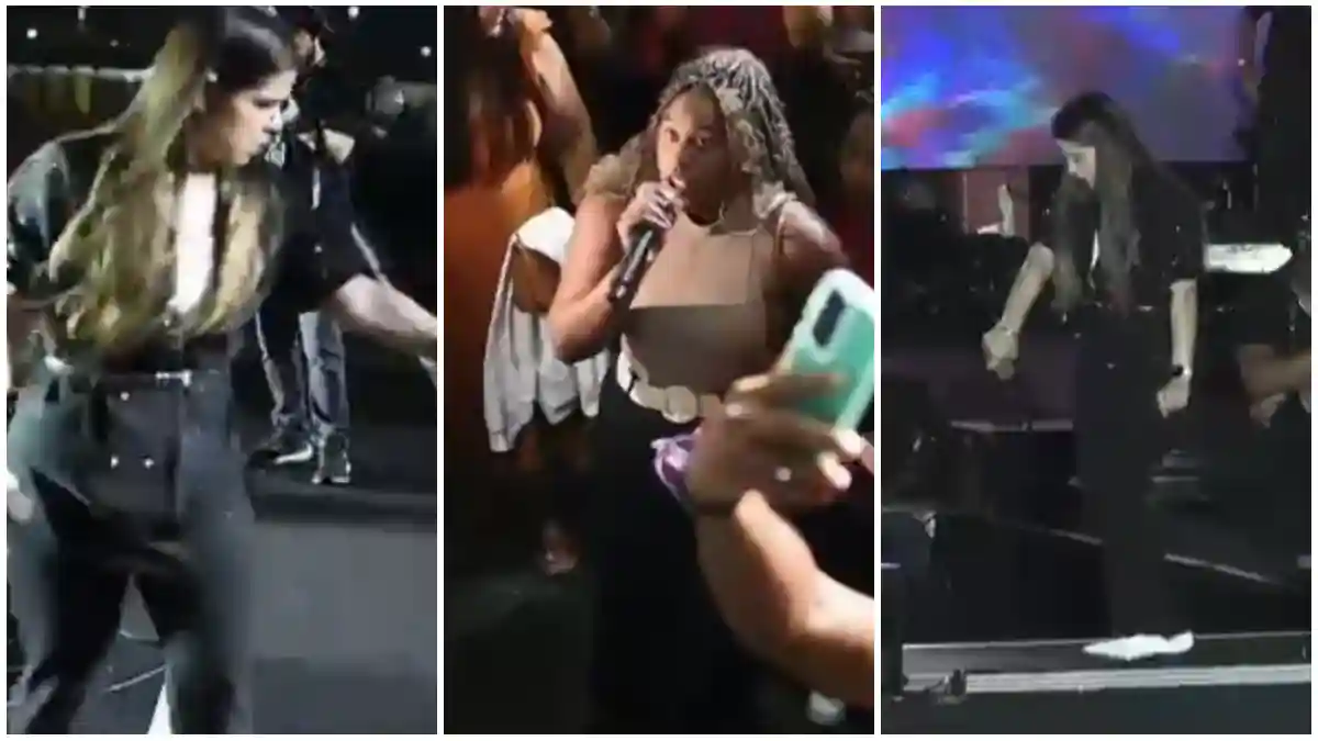 Cantora Yris Silva impressiona Valesca Maysa no Bahia Gospel Festival
