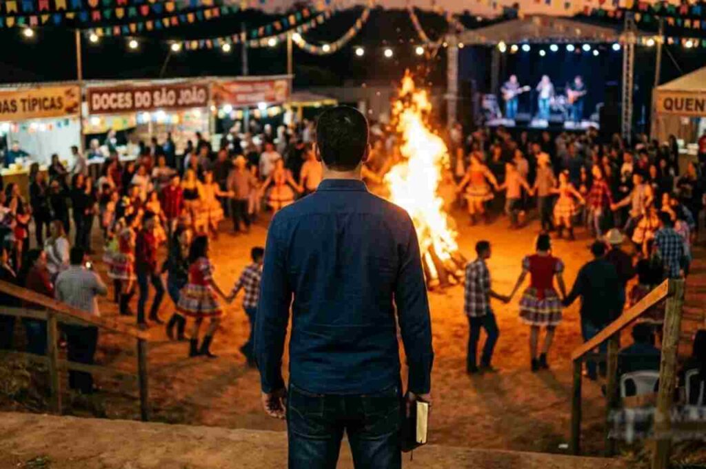 Pastor gera polêmica ao associar festas juninas ao paganismo