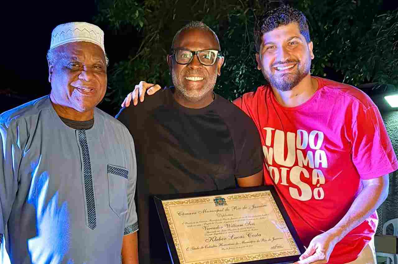 Kleber Lucas é Homenageado como Cidadão Honorário no RJ