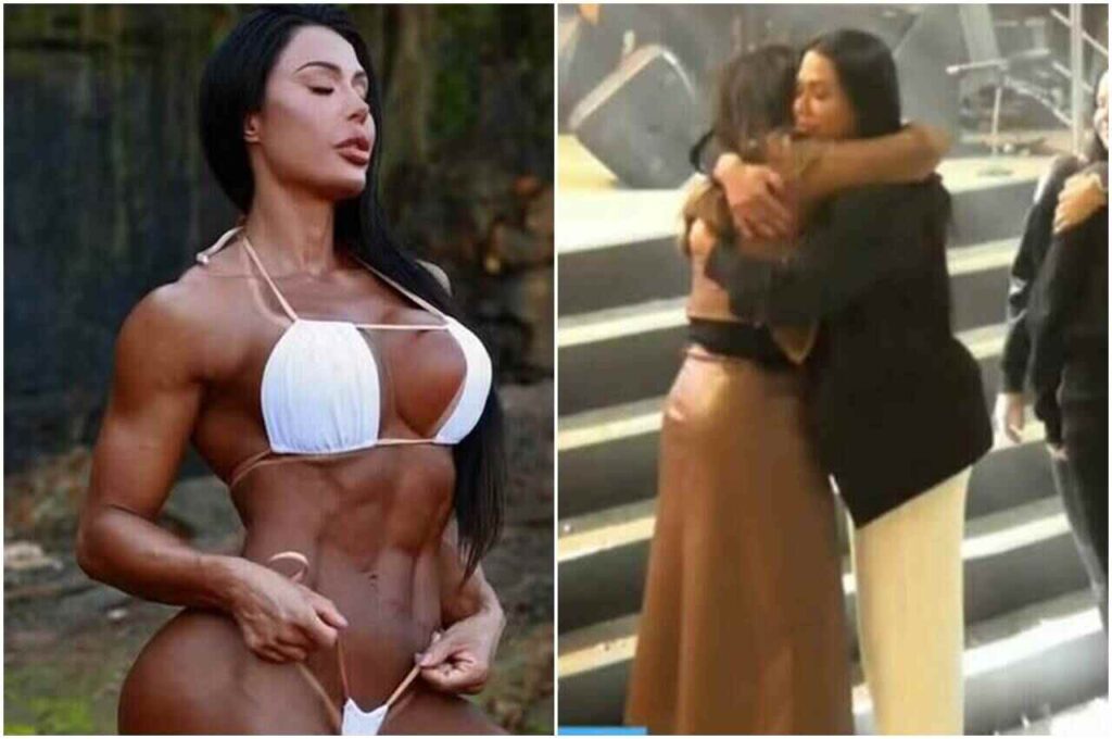 Gracyanne Barbosa aceita Jesus em culto evangélico no Rio de Janeiro