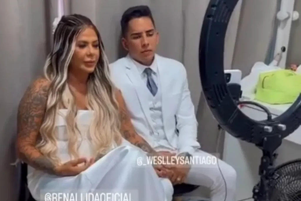 Pastora Renalida Lima se Casa com o Baterista Weslley Santiago