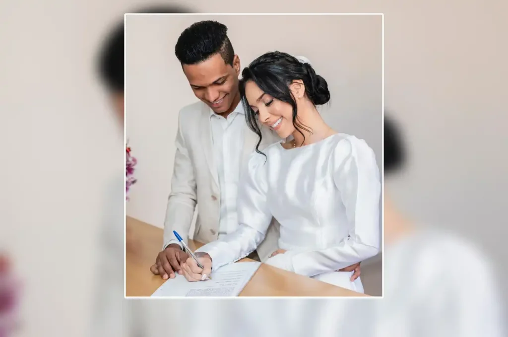 Vitória Souza se casa com Gustavo Fernandes em cerimônia íntima